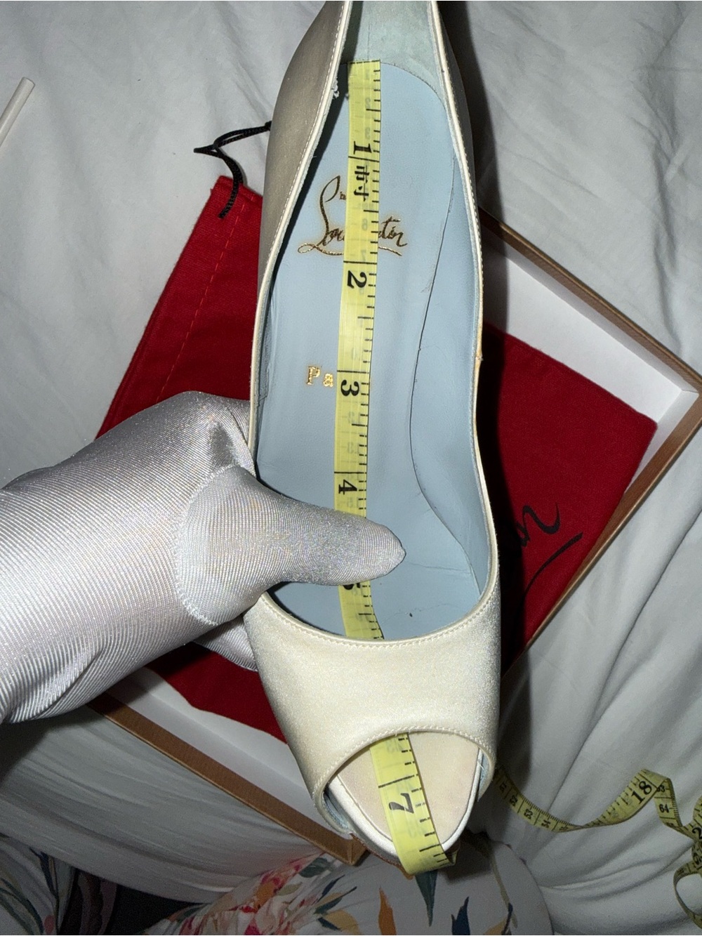 Christian Louboutin wedding Hyper Prive Satin - Picture 15 of 16